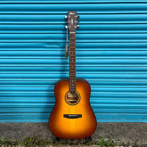 Cort AD850 SSB Satin Sunburst Dreadnought Acoustic | Reverb