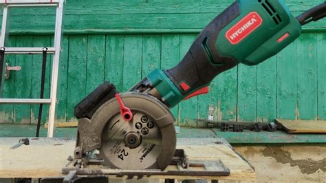 Циркулярная пила HYCHIKA CS-115C 750W Circular saw - YouTube