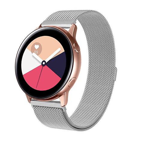 适用三星手表表带galaxy Watch5 6 Active2不锈钢米兰尼斯43 47mm 阿里巴巴