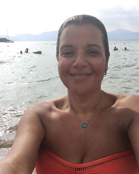 The View S Ana Navarro Flaunts Major Cleavage In Tight Bikini On Last Day Of Greece Vacation
