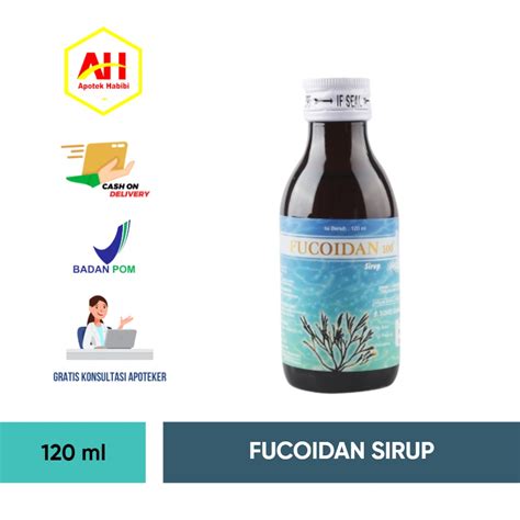 Jual FUCOIDAN PUCOIDAN VUCOIDAN SIRUP 120ML 120 ML SOHO OBAT MAAGH MAAG