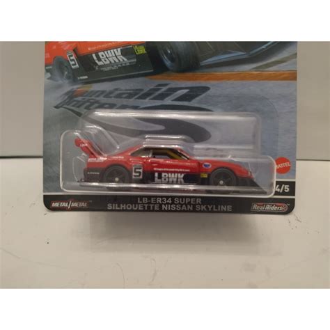 Nissan Skyline Lb Er Silhouette Mountain Drifters Hot Wheels Premium Bcn Stock Cars