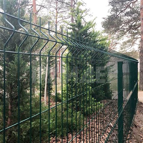 Секционный забор из 3D сетки для коттеджа ГТ-130 - купить в Москве ...