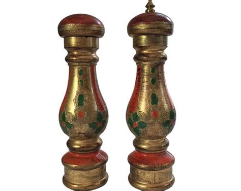 Florentine Salt Shaker And Pepper Mill Grinder Italian S P