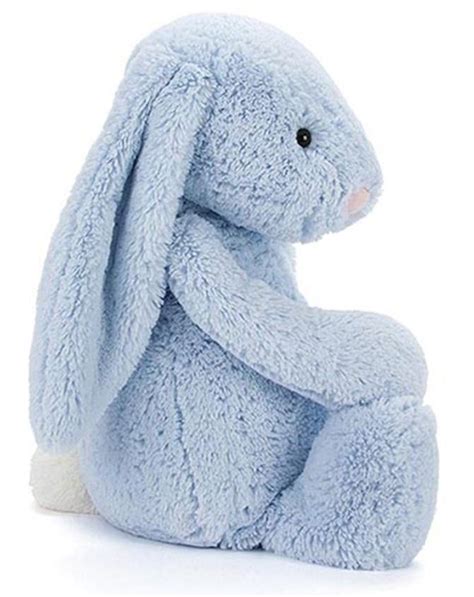 Buy Jellycat Bashful Bunny Blue At Mighty Ape Nz