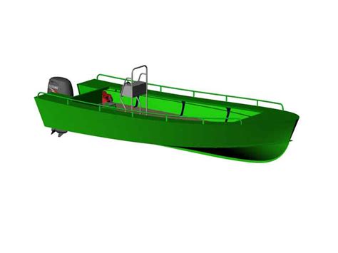 Iron Boat 700 — стальная рыболовная лодка — AMETA