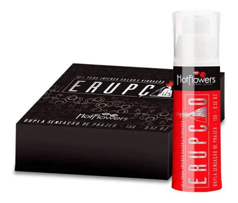 Hot Flowers Erup O Gel Para Intenso Calor E Vibra O G Parcelamento Sem Juros