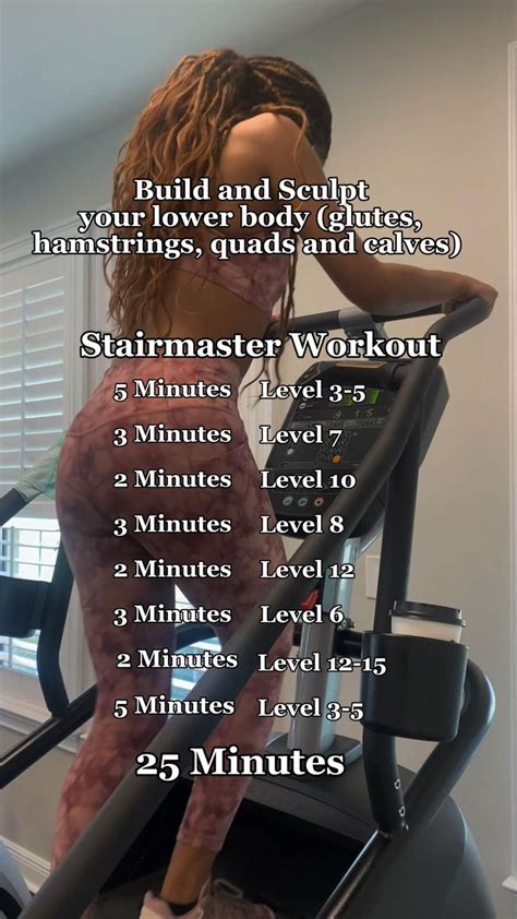 Fat Blasting Stairmaster Workout In Stairmaster Workout