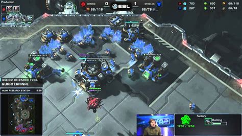 StarCraft 2 Hydra Vs Strelok Go4SC2 Monthly Finals December