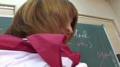 Cute Oriental Pussy Toyed