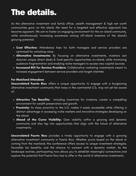 Uncorrelated Puerto Rico - AG&T