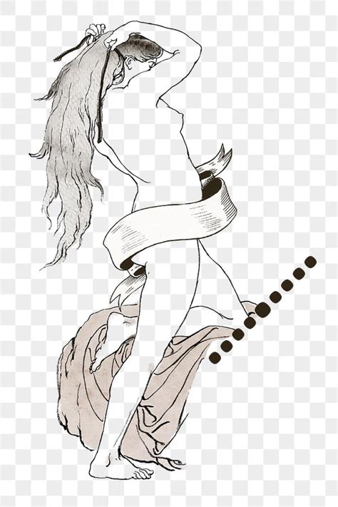 Sketch Standing Naked Woman Png Premium PNG Rawpixel