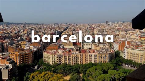 Days In Barcelona Vlog La Sagrada Familia Park Guell Food Youtube