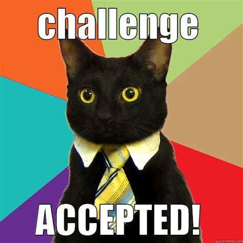 Challenge Accepted Quickmeme