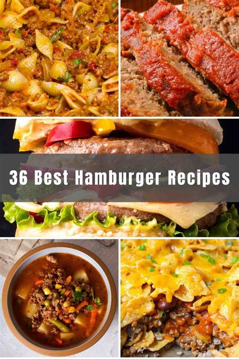 36 Best Hamburger Recipes (Made with Ground Beef) - IzzyCooking