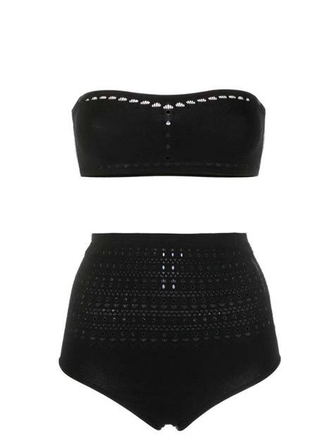 Buy Ala A Seamless Bikini Set Black At Off Editorialist