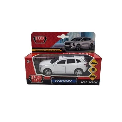 Машинка металлическая Технопарк, Хавал Haval Jolion, 12 см, белый ...