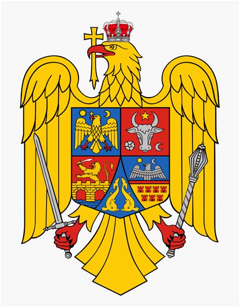 Romania Coat Of Arms, HD Png Download - kindpng