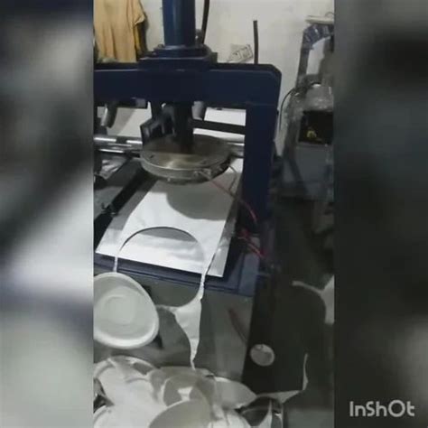 Mild Steel Jdi Fully Automatic Disposable Paper Plate Making Machine