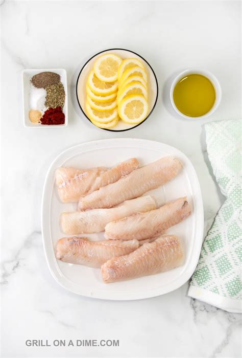 Easy Grilled Haddock Recipe Grill On A Dime