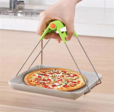 Kitchen Tools Pot Dish Holder Heat Insulation Plate Tong Anti Hot Clamp Gripper Steamer Lifter
