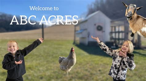 Welcome To ABC Acres 1 Acre Homestead Tour YouTube