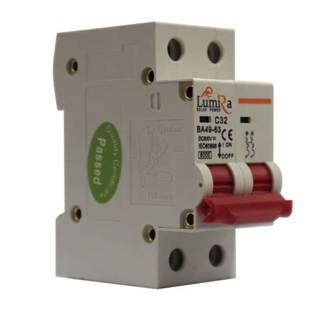 Lumira 2P DC Breaker 500V 63A รุ่น MCB-C63 – AB SHOP
