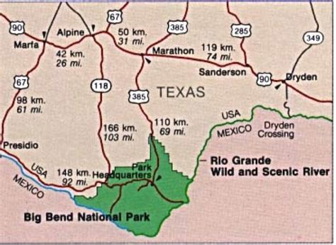 Texas State And National Park Maps - Perry-Castañeda Map Collection ...