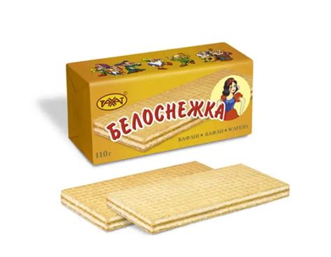 Вафли РАХАТ Белоснежка | отзывы