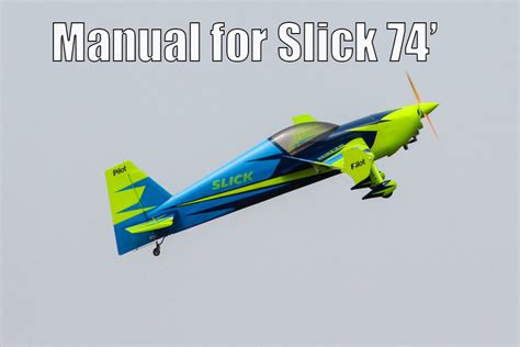 Pilot Rc Slick Manual Pilot Rc