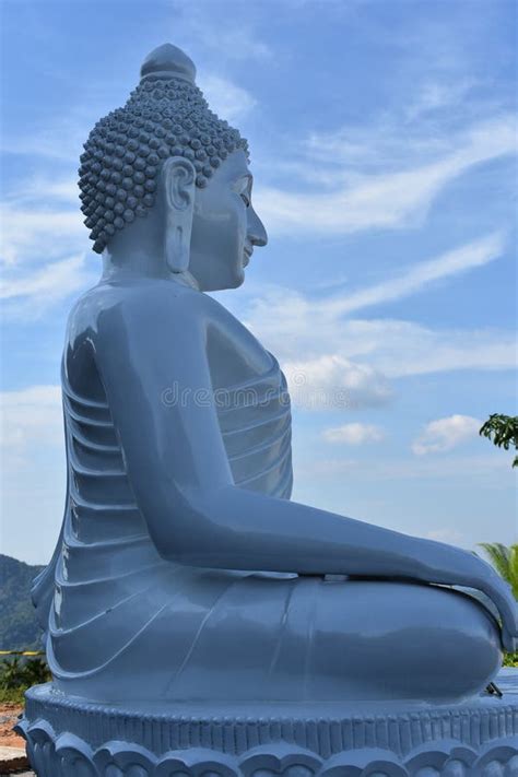 White Buddha Phuket Thailand Stock Photo Image Of Buddha Buddhist