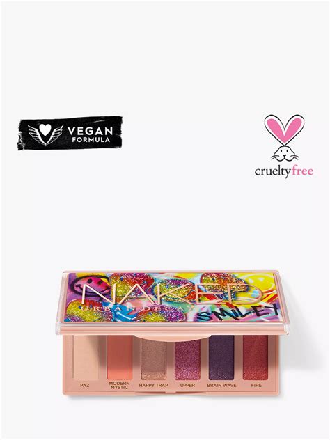 Urban Decay X Smiley Naked Mini Eyeshadow Palette Chill Happy At John Lewis Partners