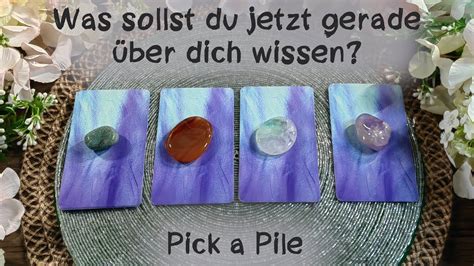 Was du über dich jetzt gerade erfahren sollst Pick a Pile