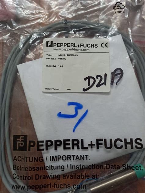 Pepperl Fuchs Nbb Gm E Inductive Proximity Sensor For Sensing