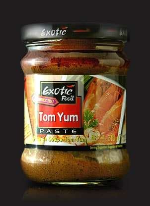 Tom Yum Paste Hot Sour Soup Exotic Food Thailand