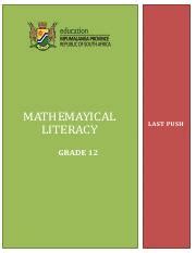 Maths Lit Grade 12.pdf - MATHEMAYICAL LITERACY GRADE 12 LAST PUSH TABLE ...