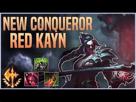 New Triple Healing Conqueror Red Kayn Build Is A Little Bit Overpowered ...