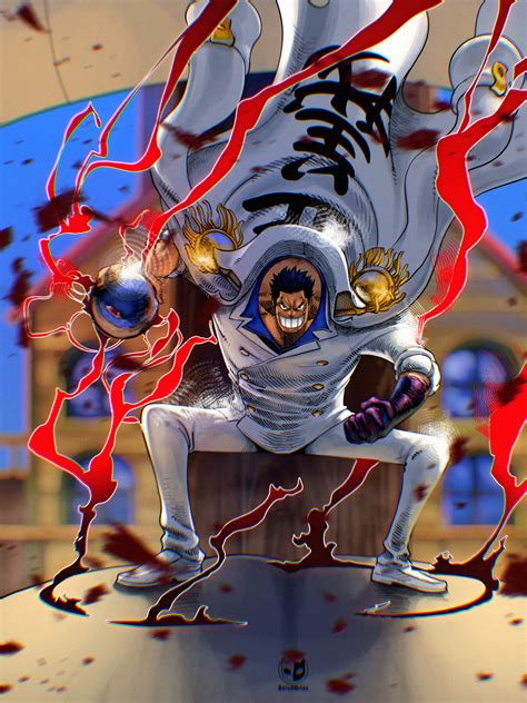 Monkey D. Garp - ONE PIECE - Mobile Wallpaper by BoruDBrian (Mangaka