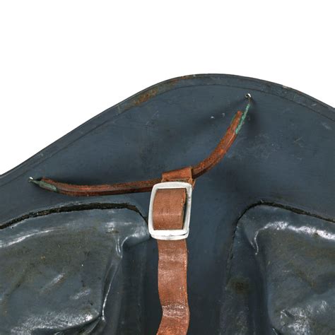 Original Us Wwii Navy Usn Mk2 Talker Flak Helmet With Chin Strap