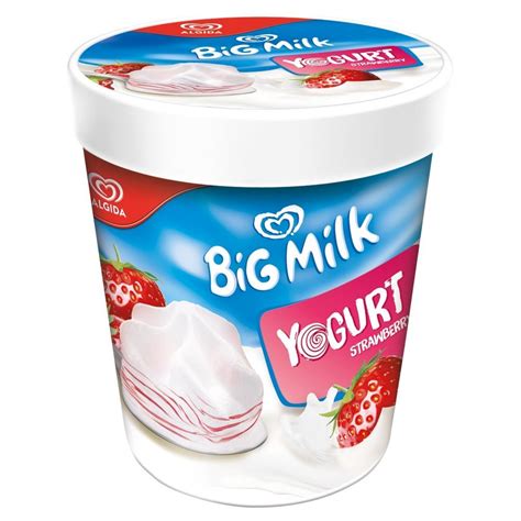 Algida Big Milk Yogurt Strawberry Lody Ml Zakupy Online Z Dostaw