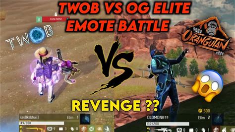 OG ELITE VS WORLD OF BATTLE OG VS TWOB EMOTE FIGHT IN TOURNAMENT