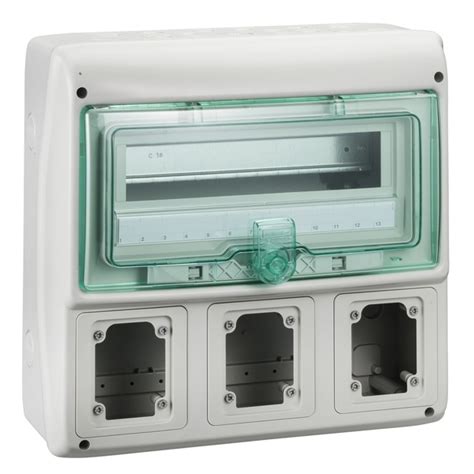 13180; Kaedra Щит ЩРн-П 12 модулей + 3 отверстия IP65 Schneider ...