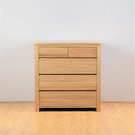 Orlando Small Tallboy - OAK Furniture Collection