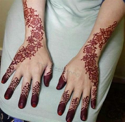 Inai Pengantin Henna Wedding Malaywedding Bridal Mehendi Designs