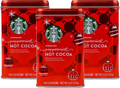Amazon Starbucks Peppermint Hot Cocoa Mix Ounce Packets Count Pack Of Starbuck