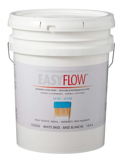 EasyFlow Interior Latex Paint, Durable & Scrubbable, Satin | Canadian Tire