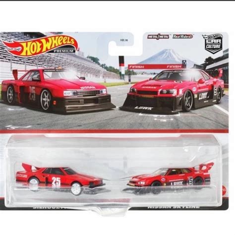 Jual Hot Wheels Premium Pack Lbwk Nissan Skyline Gtr R Super Silhouette Kab Sidoarjo