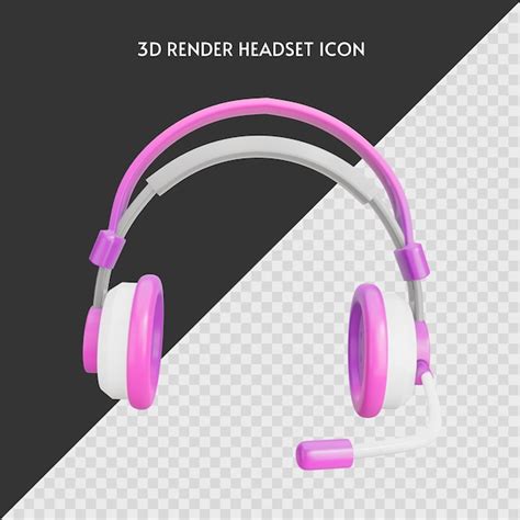 Premium Psd Purple Headphone Icon