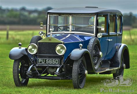 Car Rolls Royce Silver Ghost Arthur Mulliner Enclosed Drive Limousine