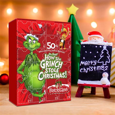 Buy 2024 Christmas Advent Cute Cartoon Advent 2024green Monster